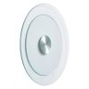 20 in Glass Lazy Susan Turntable, 360° Rotation Round Clear Tabletop Rotating Tray, Tempered Glass Dining Table Centerpiece, Smooth and Silent Spin,