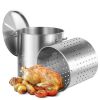 Stainless Steel Stockpot, 84 Quart Large Cooking Pots, Cookware Sauce Pot with Basket, Lid, and Handle, Heavy Duty Commercial Grade Stock Pot, Sandin
