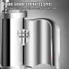 Sausage Stuffer, 2.5LBS/1.5L Capacity, 304 Stainless Steel Vertical Sausage Stuffer, Sausage Filling Machine with 3 Stuffing Tubes, Suction Base and