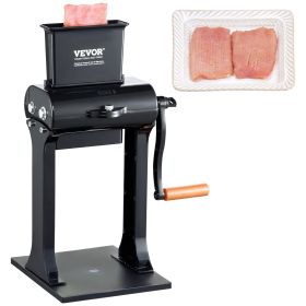 Commercial Meat Tenderizer, Heavy Duty Stainless Steel Meat Tenderizer Machine, Quick and Easy Manual Operation Kitchen Tool, 5.8" Feed Port for