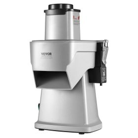Electric Vegetable Slicer, 4 in 1 Multifunctional Food Cutter, 200W Vegetable Chopper for Slicing Shredding Dicing and Slitting