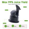 Cold juicer, chewable juicer, wide feeding trough for easy cleaning, suitable for whole vegetables and fruits